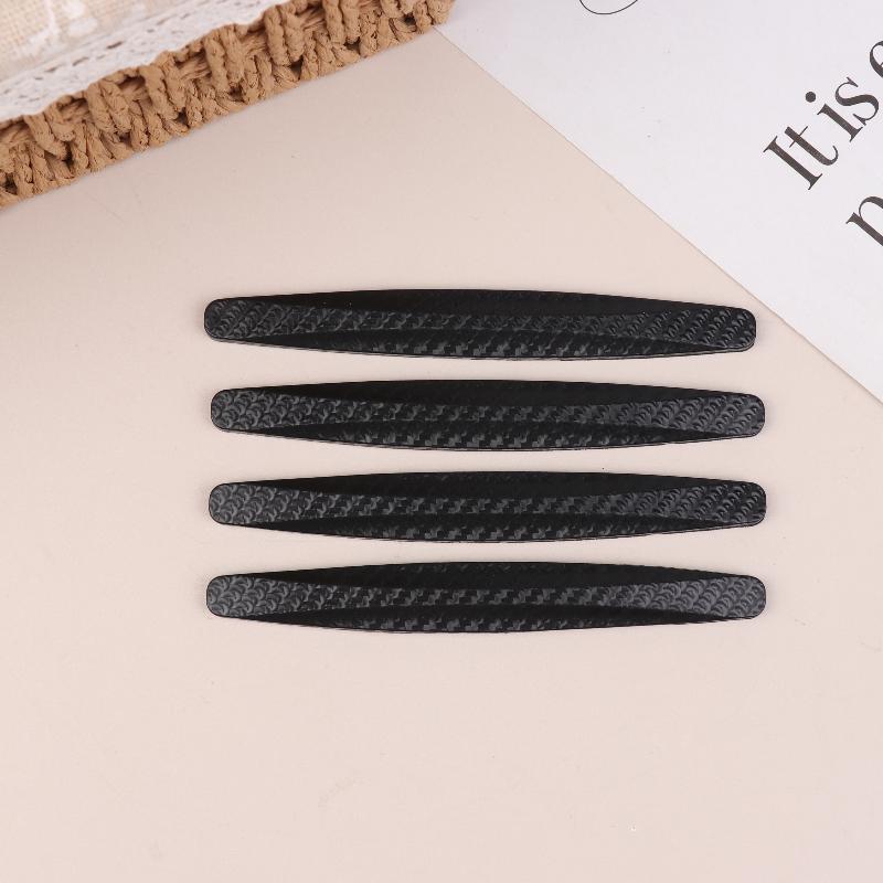 

4Pcs Car Bumper Protector Strip Guard Corner Protection Strips Scratch Protector Crash Anti Collision Auto Accessories чёрный