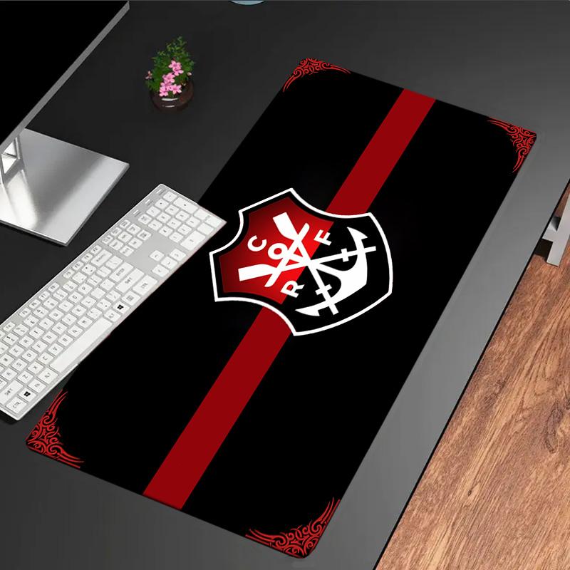 FLAMENGO Shield Emblem mouse pad, rubber base, esports desk mat, mouse pad for gamers and office use, gaming desk , easy to clean mat