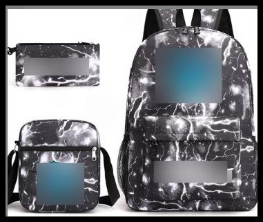 Backpack, Various Styles, Cartoon Heat Transfer, Digital Printing, Backpack, Large-Capacity Student Schoolbag