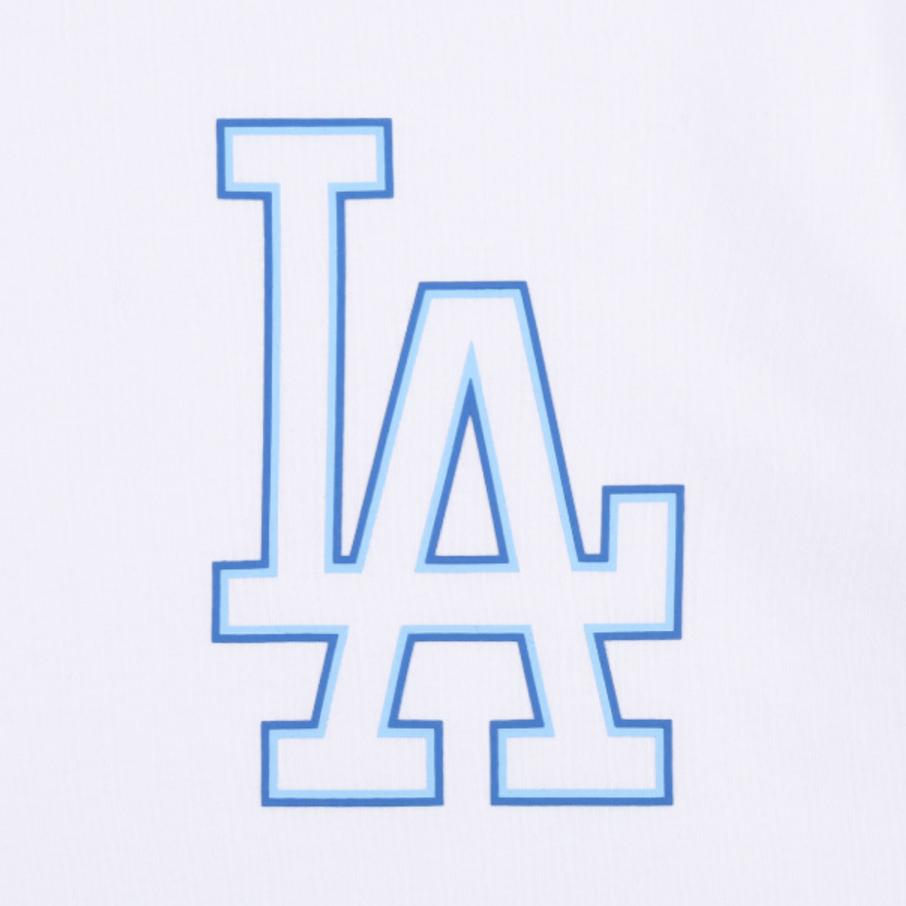 New MLB Short Sleeved Dress Women's White 31OP05131-07W