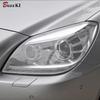 2 Pcs Car Headlight Protective Film Transparent Black TPU Sticker For Mercedes Benz SLK Class R172 AMG 2011-2015 Accessories