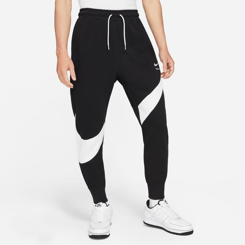 Nike Sportovní kalhoty Swoosh Tech Fleece pro muže Černé DH1024-010