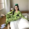 Herfst Dames Pyjama Set Lange Mouw Broek Tweedelig Pyjama sets Mode Satijn Dames Casual Jeugd Meisjes Huiskleding Pijamas