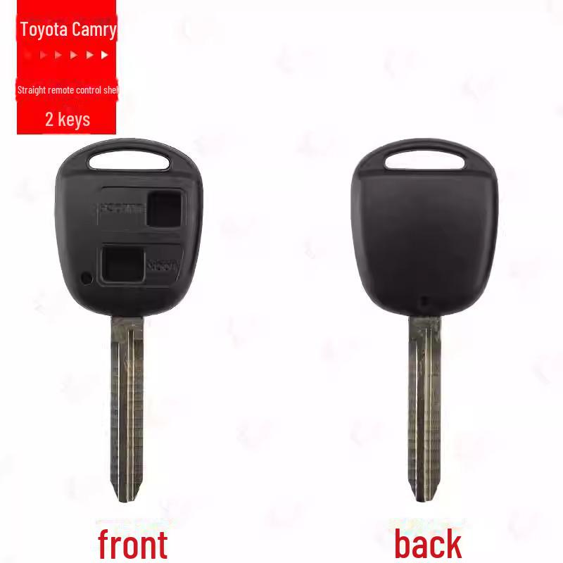 

Запасний корпус для ключа-пульта дистанційного керування Toyota Camry та Prado - Сумісний з моделями з прямим руків ям.
