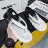 Fashion Mens Thong Sandals Summer 2025 New Mens Shoes Thick Bottom EVA Non-slip Slide Slippers Outdoor Indoor Couples Flip Flops