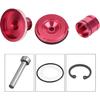 Qiilu Servo and Accumulator Piston Kit, 22301B01K Gear Super Hold Servo Kit Fit for TF‑8 (36RH 37RH) / (46RH 46RE) / (47RH 47RE 48RE) RWD