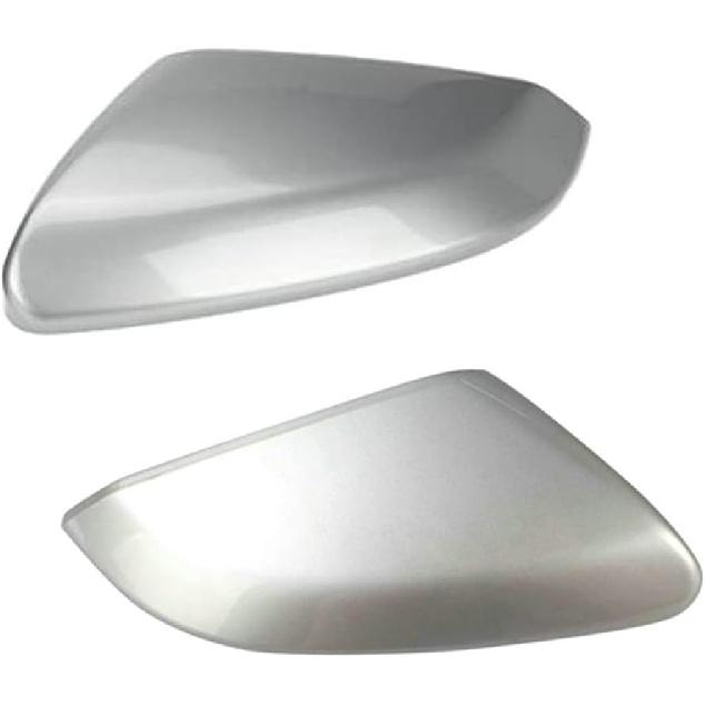 Silver Right Passenger Side Mirror Cap Cover For Honda Civic 2016 2017 2018 2019 2020 2021 Rearview Mirror Cap Replacement