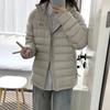Women's Solid Color Zipper Cardigan Long Sleeve Casual Fashion Jacket Top