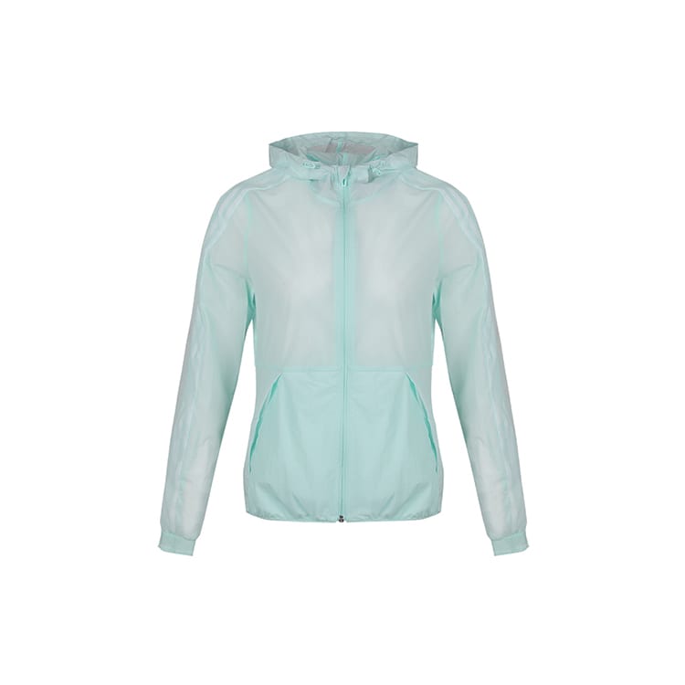 adidas Jackets Women's Mint Green Hooded Moderate Other DY8666
