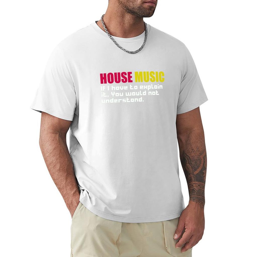 House Music Design Tshirt Work Outdoor Tshirt For Unisex