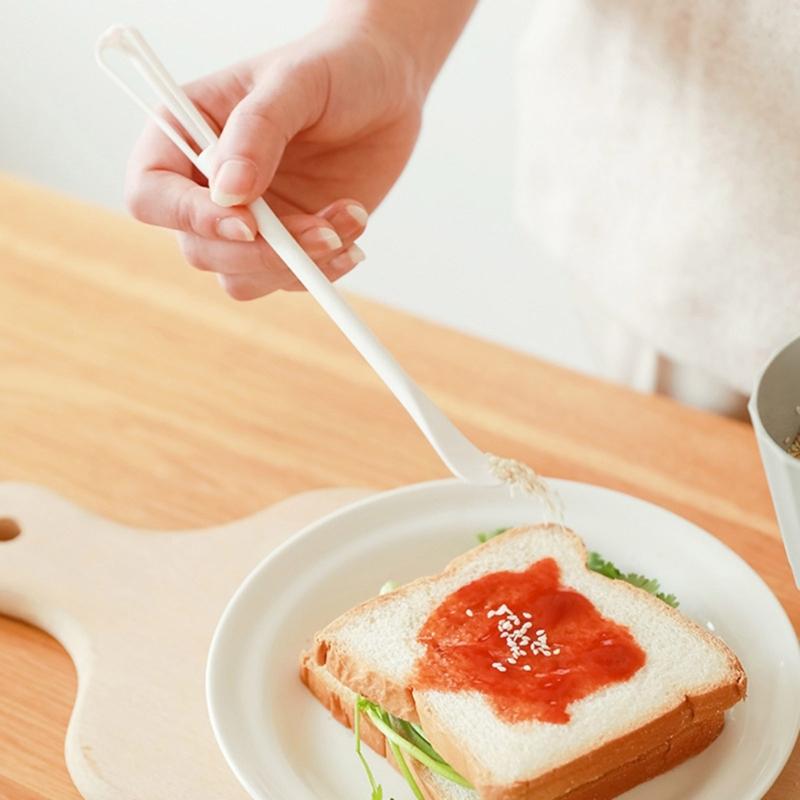 20PCS Double Purpose Cooking Utensils Convenient Storage Design Whisking Instrument Food Grades Plastic Eggs Beater and Stirrer