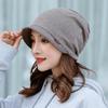Pullover hat women's fashion casual bag head hat scarf dual-purpose versatile hat ponytail