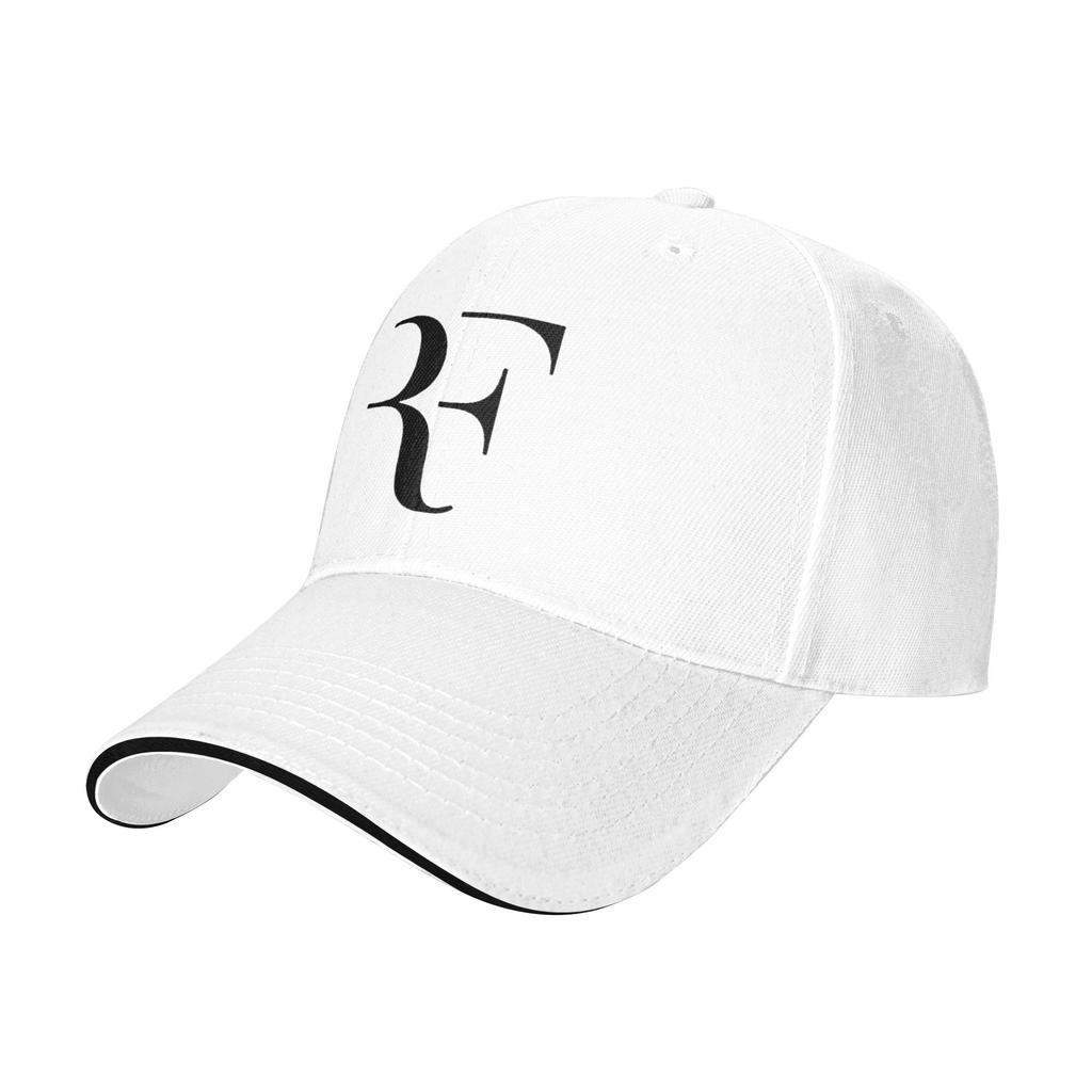 RF Roger Federer Patch Tennis Women Unisex Baseball Cap New Outdoor Cap 2026 Sunscreen Hats Spring Adjustable Hat