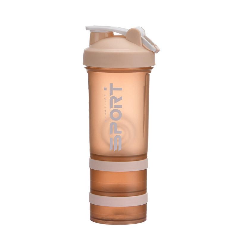 Plastic Shaker Cup for Protein Powder, Water & Liquids - Perfect for Outdoor Sports, Fitness & Students