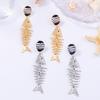 A Pair New Trendy Vintage Metal Earrings Creative Fashion Drop Earrings Summer Jewelry Beach Party