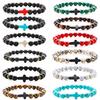 JYL Bracelet  Black Cross Elastic Style Brings Protection And Positive Energy
