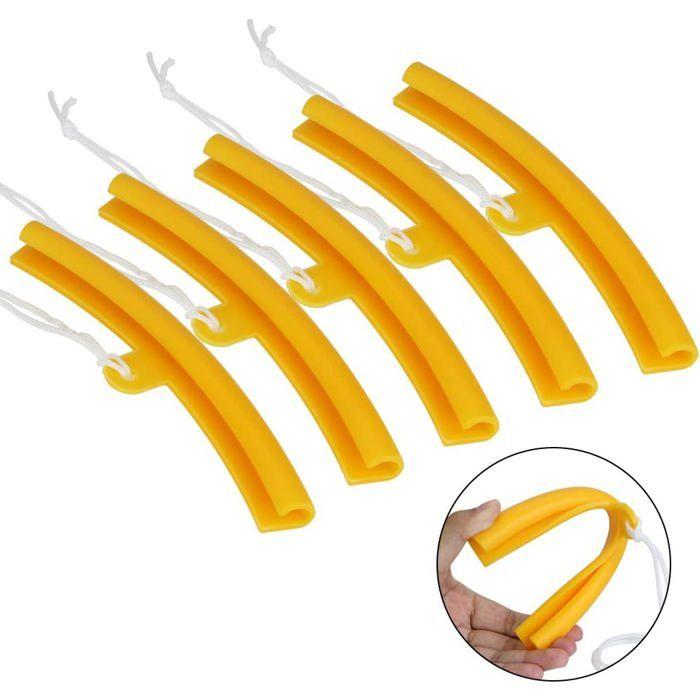 Protection de jante - AIMOONSA - Garde Pneu - 5 pcs - 20 cm - Polyuréthane