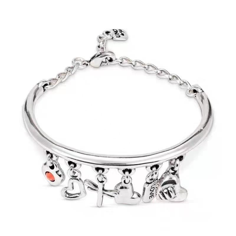 

Love love bracelet jewelry ins niche design