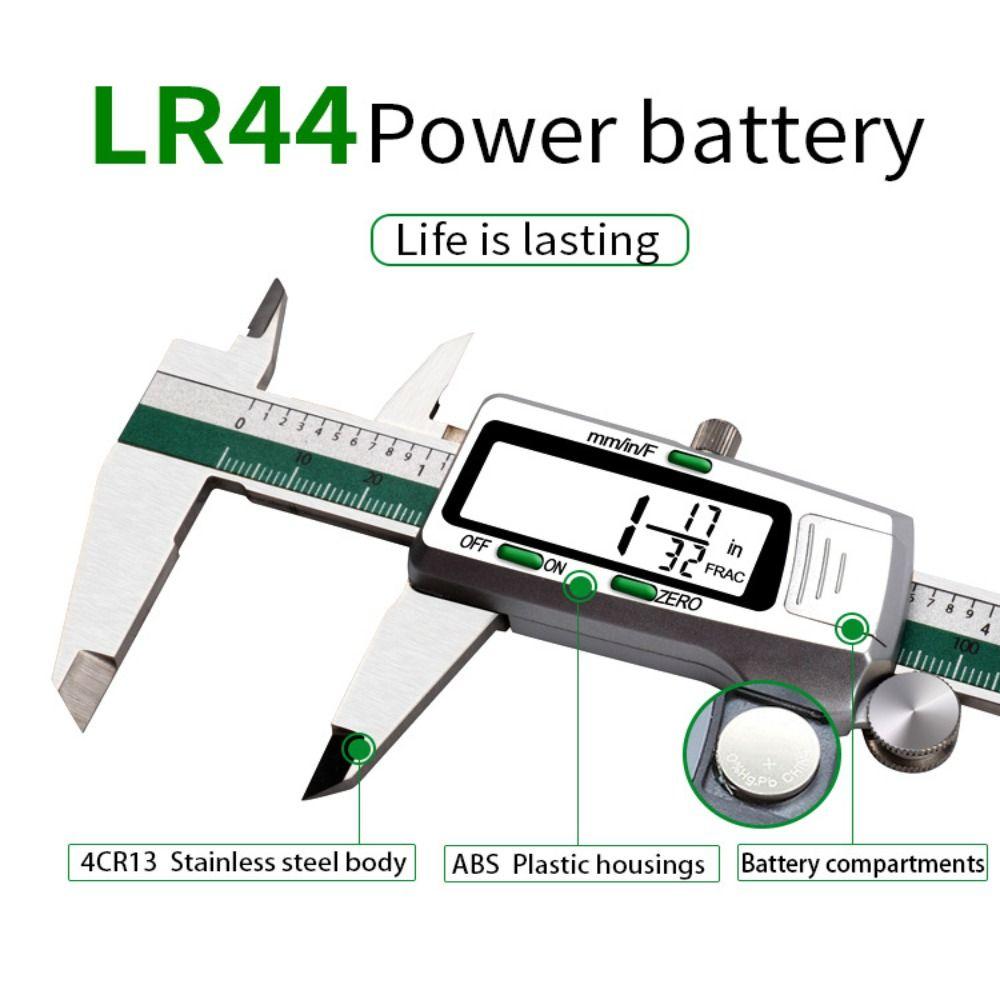 150mm Vernier Caliper LCD Display Digital Caliper Portable Slide Caliper  Measuring Tool