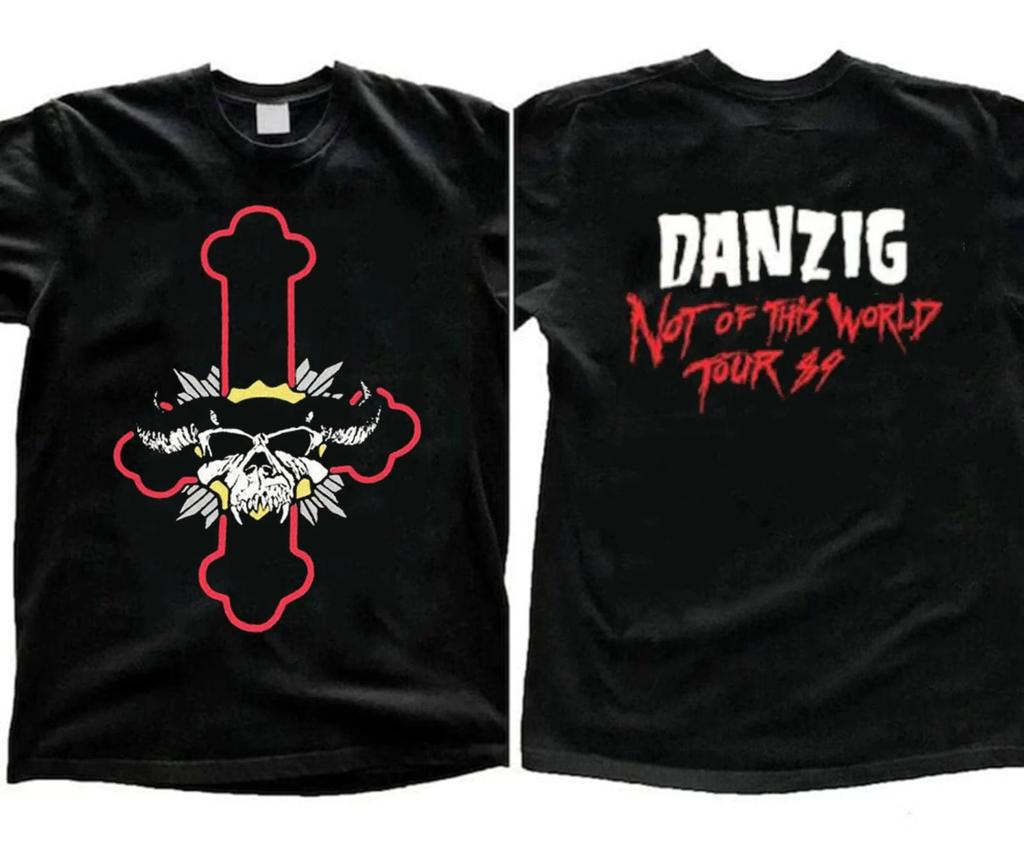 Danzig Not Of This World Tour 89 Tričko Černé Unisex S-4XL BT287