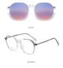 Polygonal Magnetic Gradient Polarized Clip-on Sunglasses for Women - Fashion and Travel Use