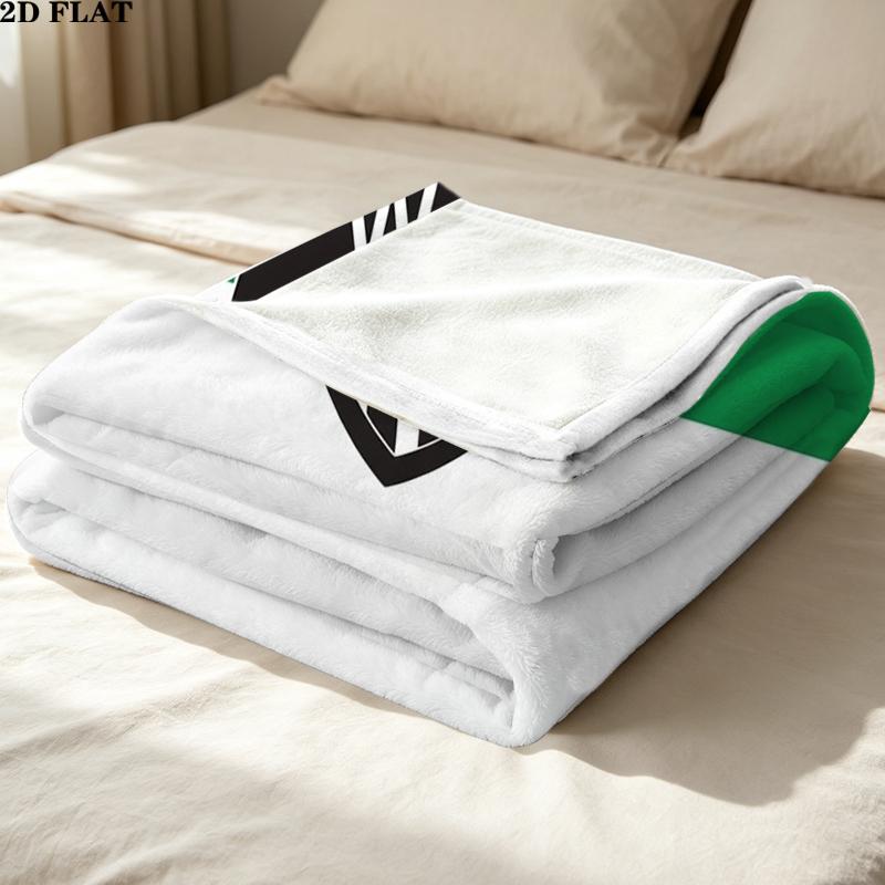 Wolfsberger Athletiksport Print Flannel Blanket, High Quality Comfortable for All Seasons, Home Decor, Warmth and Comfort, Perfect for Christmas Gifts