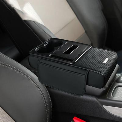 Car Armrest Auto Interior Accessories Arm Rest Storage Box Console Organizer Front Seat for Trucks