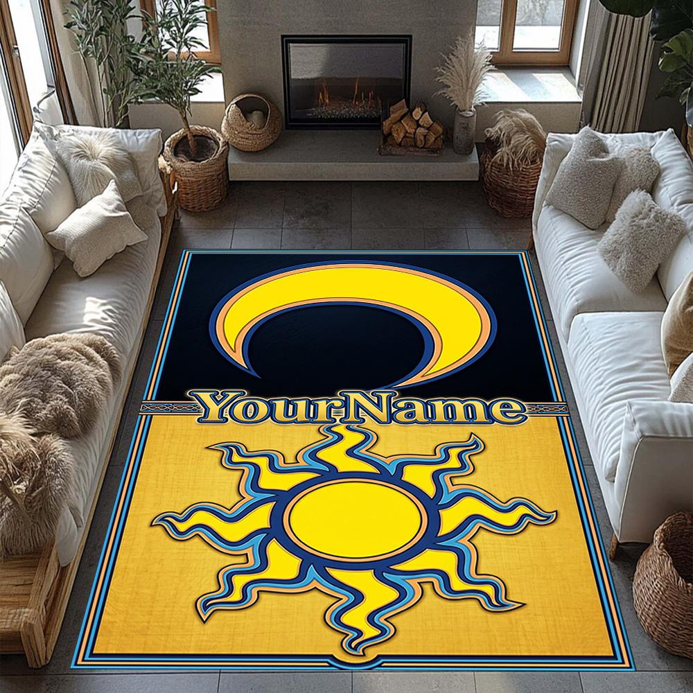 Doctor46 Customized Name Area Rug Design For Decorate Room Balcony Living Rooms Dining Room Antislip Carpet Office Home Decor Spiritual Gift