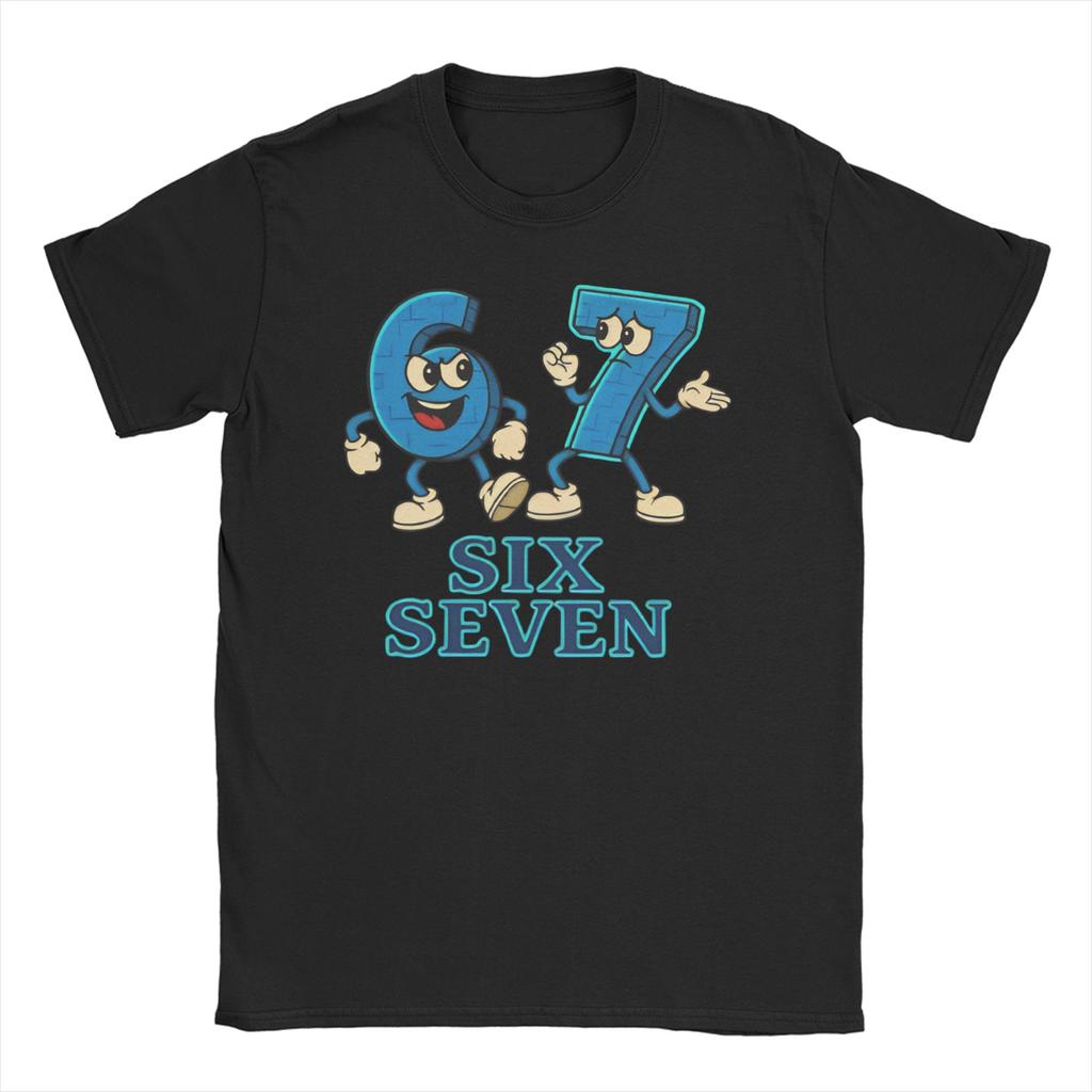 Men Women TShirt Steal a Brainrot Six Seven 67 Italian Brainrot Gaming  Funny Cotton Tees Short Sleeve  T Shirts Tops Big Size