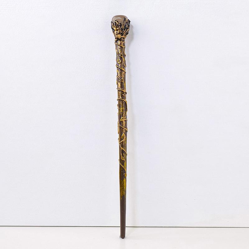Natural  Handmade Jewelry Magic Stick Witch Princess Cosplay Props Fairy Wand Halloween Gift Ritual Tool Decoration