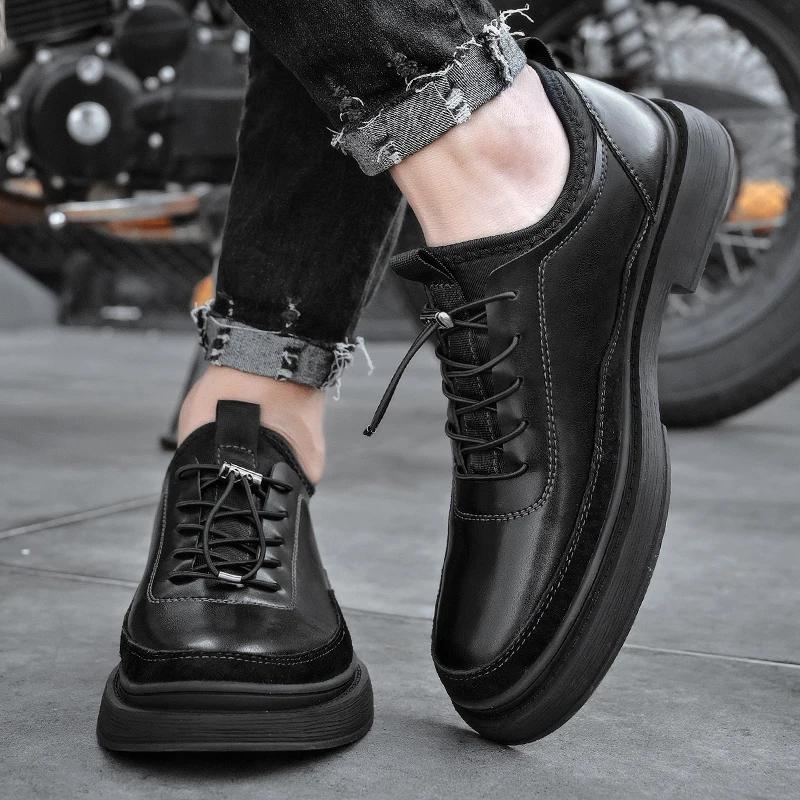Hot Selling Men's Business Shoes Europe America High-end Banquet Dress Shoes Men's Genuine Leather Shoes Outdoor Casual Shoes