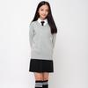 Japanischer Schulstil JK Strickpullover mit V-Ausschnitt für Schüler - Unisex, Langärmlig, Auf Lager.