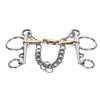 Stainless Steel Pelham Horse Bit Accessory Jointed Silicon Brass Connector Accessory