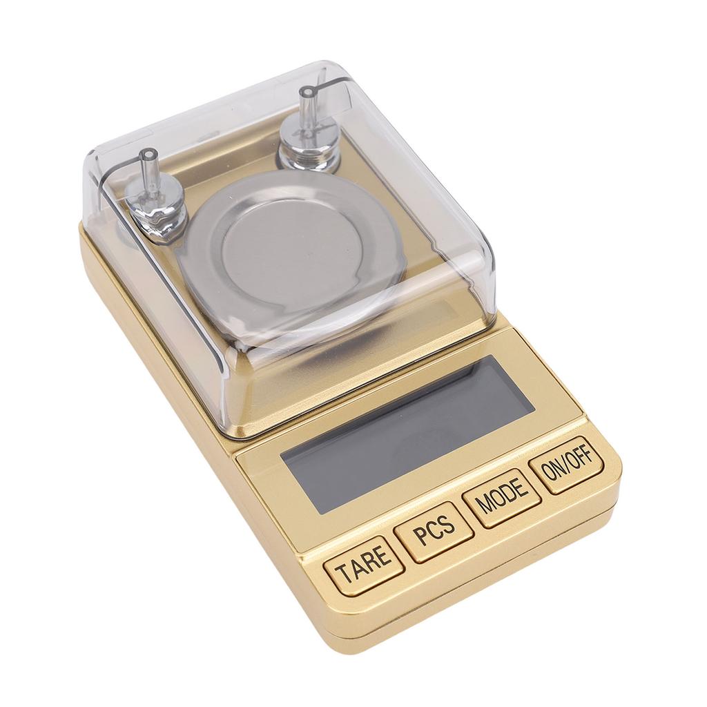 Portable Jewelry Scale Mini Electronic Scale for Kitchen Grain Condiment Powder Digital LCD Backligh