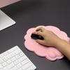 3 Pieces Per Set Cloud Wristband Stress Relief Set Wrist Pad Cute Keyboard Rest for Office Desk