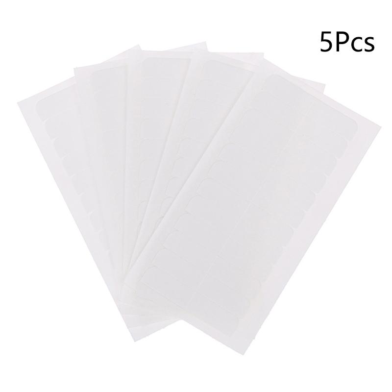 60Pcs Hair Extension Tape Tabs Scraper Replacement Double Sided Adhesive Strong Waterproof Traceless For Extension Toupee