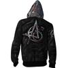 Autumn Men's Captain America Zipper Hoodie Sweatshirt