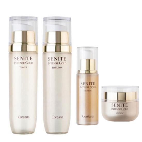 

a0234 Senite Intense Gold Skincare 4-Piece Set Skincare 4-Piece Set