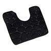 U-Shape Bathroom Toilet Foot Mats Waterproof Mats Bathroom Absorbent Non-Slip Quick Dry Mats