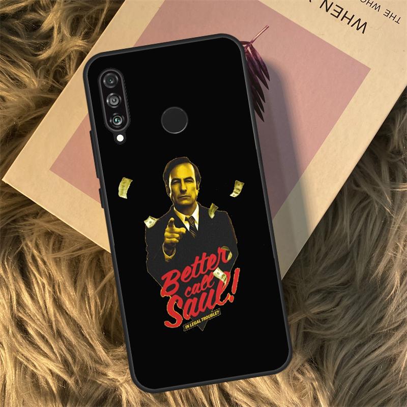 Better Call Saul Funda For Huawei P40 P20 P30 Lite P50 Mate 50 Pro P Smart 2019 Honor 70 50 X8 X9 X9a Case