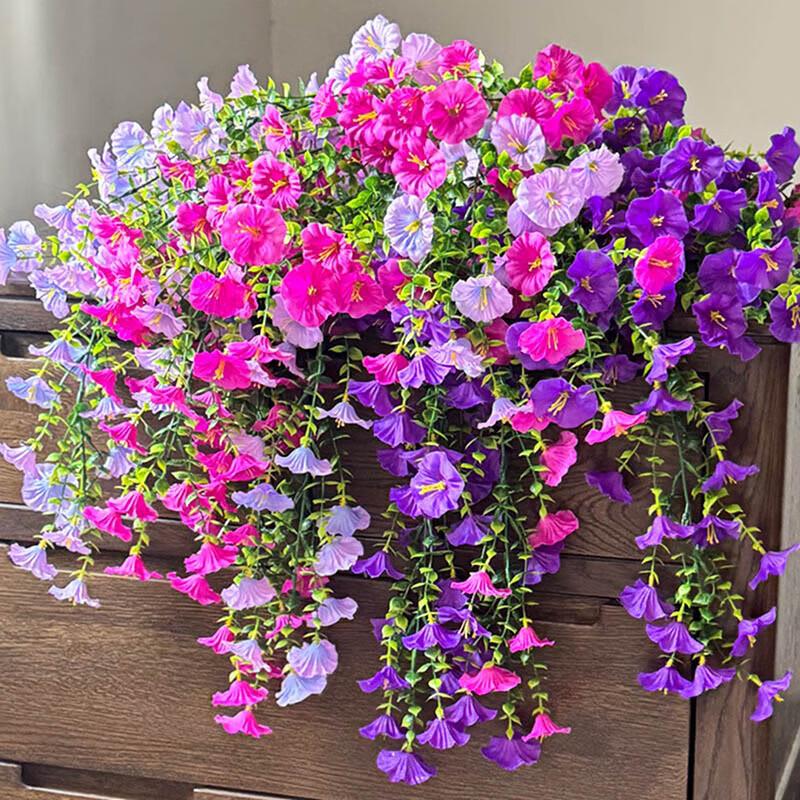 Artificial Hanging Morning Glory Vines