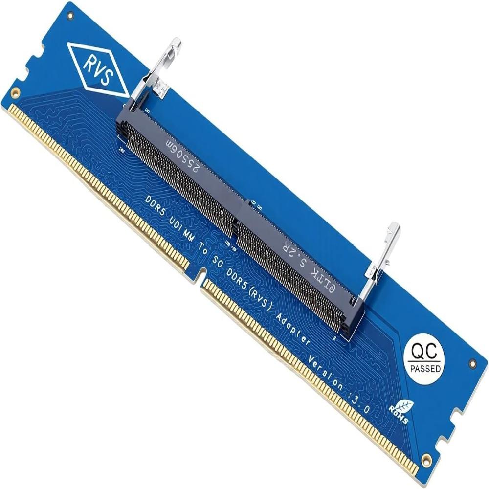 SO-DIMM To U-DIMM DDR5 Adapter Converter Desktop Memory Adapter Memory Tester Use