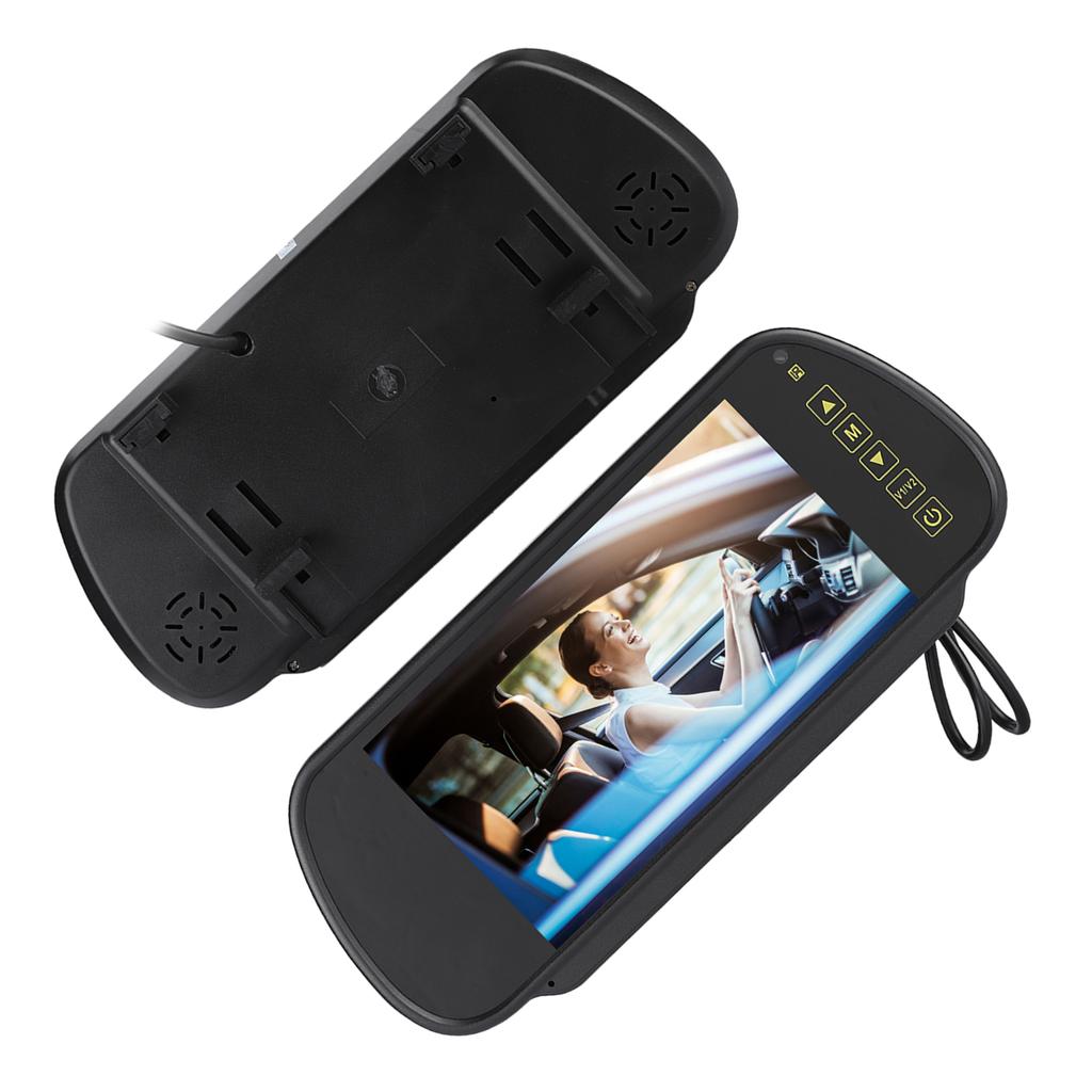 Monitor zpětného zrcátka 7palcový LCD displej monitor couvací kamery pro zadní kameru