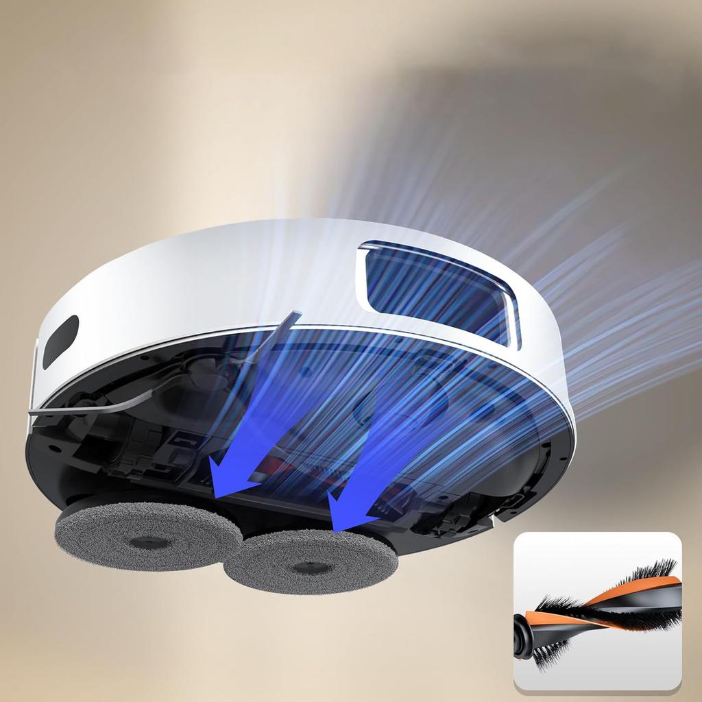 For JONR P20 PRO / T5 Pro Robot Vacuum Cleaner Accessories Main Side Brush Hepa Filter Mop Cloth Replacement