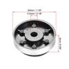 uxcell Foot Vibration Damping Base Pad Stands D30xH8mm Plastic for Guitar Silver 8pcs Speakers, Amps, HiFi, Tone,