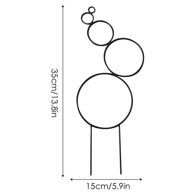 Rankgitter für Topfpflanzen Innen Klein Stapelbar Metalldraht Zimmerpflanzen Rankgitter für Kletterpflanzen Stütze