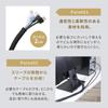 Set of 2 Cable Covers, 3m, with Cable Ties, White. Perfect for concealing cables, organizing wires