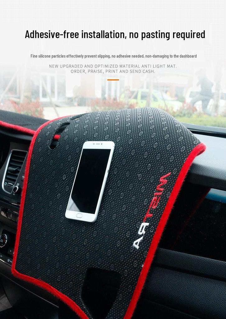 Changan Ruixing EM80 Sunshade Dashboard Mat (2024-25) - Light Block and Decoration