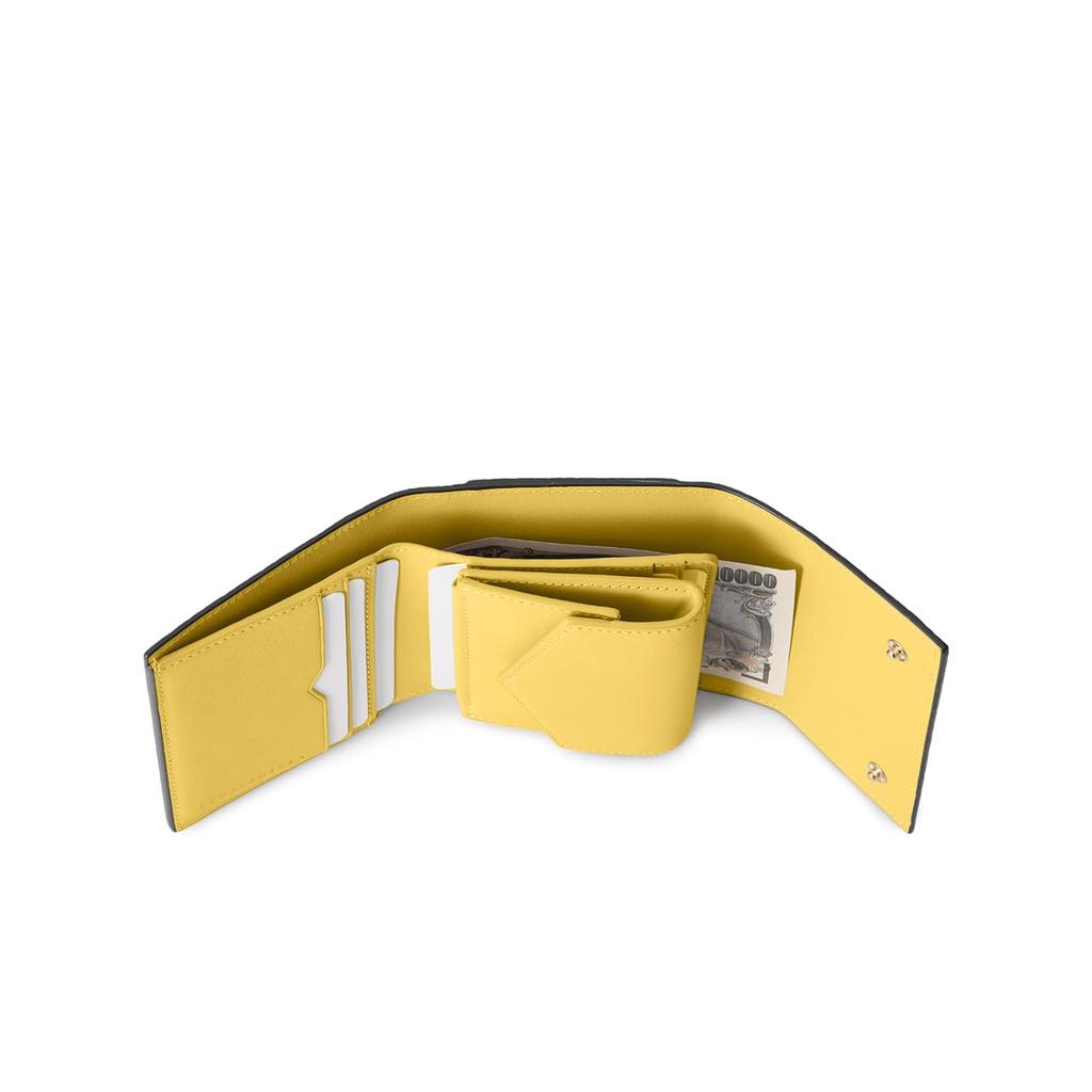 Flap Small Wallet Bottarato Leather X Wallet Finest Leather Minimalist Genuine Leather Present New Life Enrollment Celebration [BONAVENTURA] (Shrink