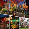 New Halloween Solar Outdoor Pumpkin Ghost Lamp Garden Lawn Atmosphere Decorative Lamp Resin Waterproof Landscape Lantern Gift